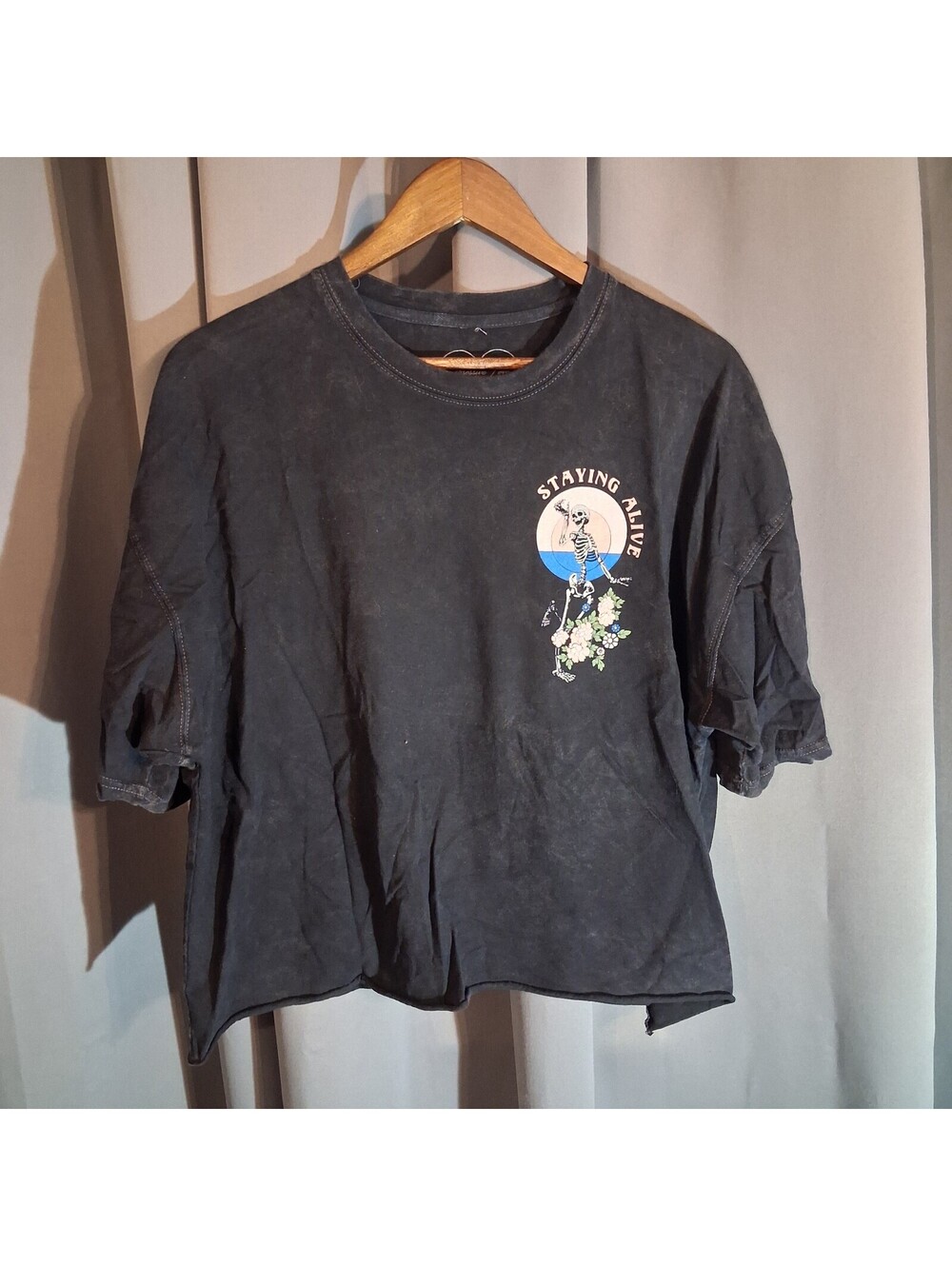 Obsessive Love Staying Alive Graphic T-Shirt 2XL